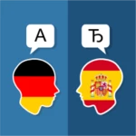 de-es translator android application logo